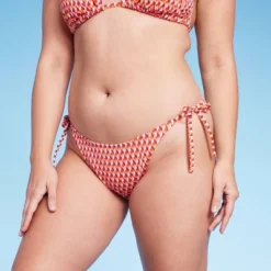 Women's Ribbed Side-Tie Scoop Front High Leg Extra Cheeky Bikini Bottom - Wild Fable™ Geo Print 11 Women's Ribbed Side-Tie Scoop Front High Leg Extra Cheeky Bikini Bottom - Wild Fable™ Geo Print -Thredup Fashion Shop GUEST ad70b134 b71b 481b a021 9ed5028a2a3d