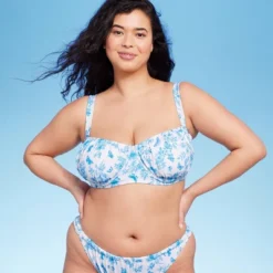 Women's Corset Longline Bikini Top - Wild Fable™ Cream -Thredup Fashion Shop GUEST b9c8204f 4272 4f55 9242 b9828efd8f66