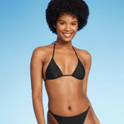 Women's Low Coverage Mini Triangle Bikini Top - Wild Fable™ Black 11 Women's Low Coverage Mini Triangle Bikini Top - Wild Fable™ Black -Thredup Fashion Shop GUEST ba8c8342 43c6 4d62 a7f6 43b9cf226804