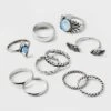 Moonstone And Frozen Chain Wings Ring Set 10pc - Wild Fable™ Silver 2 Moonstone And Frozen Chain Wings Ring Set 10pc - Wild Fable™ Silver -Thredup Fashion Shop GUEST bc99b0bc 36f8 4db5 8778 8e60fd918afd