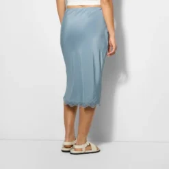 Women's Lace Trim Midi A-Line Skirt - Wild Fable™ 5 Women's Lace Trim Midi A-Line Skirt - Wild Fable™ -Thredup Fashion Shop GUEST bcf906b1 61db 4523 8818 d3df4257b8ff