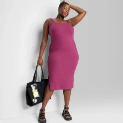 Women's Knit Midi Bodycon Dress - Wild Fable™ 9 Women's Knit Midi Bodycon Dress - Wild Fable™ -Thredup Fashion Shop GUEST be681c49 2a2b 44c9 8b41 dcd173f2a5e4