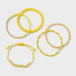 Game Day Bracelet Set 5pc - Wild Fable™ 25 Game Day Bracelet Set 5pc - Wild Fable™ -Thredup Fashion Shop GUEST bf31d6f8 d9e0 4c26 bd2c b4e18cc47c40