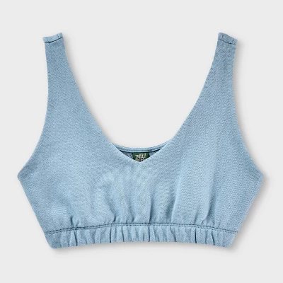 Women's French Terry Slim Fit Deep V-Neck Tank Top - Wild Fable™ 5 Women's French Terry Slim Fit Deep V-Neck Tank Top - Wild Fable™ - Image 3