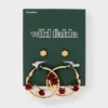 Flower Rose Vine Hoop Earring Set 2pc - Wild Fable™ Gold/Red 1 Flower Rose Vine Hoop Earring Set 2pc - Wild Fable™ Gold/Red -Thredup Fashion Shop GUEST c8068bc7 e6c2 43a1 816f d0c4b3008bd7