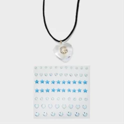 Acrylic Heart With Face Gems Pendant Necklace - Wild Fable™ Clear/Black -Thredup Fashion Shop GUEST ca457857 1529 4ac6 9d87 da58567db6f6