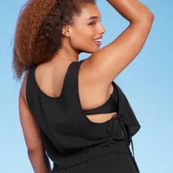 Women's Side-Tie Cover Up Cropped Tank Top - Wild Fable™ -Thredup Fashion Shop GUEST ceb63246 8140 4576 8d4c acaa8dba1722