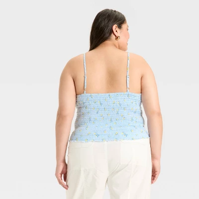 Women's Smocked Cami - Wild Fable™ 3 Women's Smocked Cami - Wild Fable™