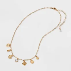 Mixed Charm Necklace - Wild Fable™ Gold 6 Mixed Charm Necklace - Wild Fable™ Gold -Thredup Fashion Shop GUEST d6af053a 70c0 479d af33 d756e6a5a1f9