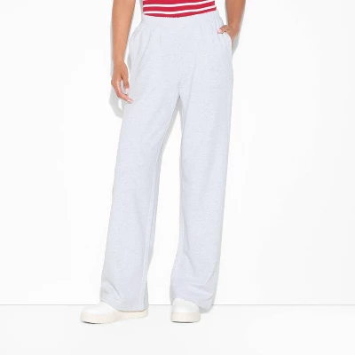 Women's Mid-Rise French Terry Sweatpants - Wild Fable™ 3 Women's Mid-Rise French Terry Sweatpants - Wild Fable™