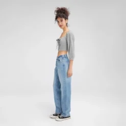 Women's Tie-Front Bubble Sleeve Top - Wild Fable™ 7 Women's Tie-Front Bubble Sleeve Top - Wild Fable™ -Thredup Fashion Shop GUEST dad8ca05 47fe 4659 ad3c b22ad8945712