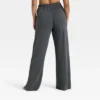 Women's PeachySoft French Terry Fleece Wide Leg Lounge Pants - Wild Fable™