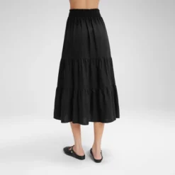 Women's Wide Shirred Waistband A-Line Skirt - Wild Fable™ 9 Women's Wide Shirred Waistband A-Line Skirt - Wild Fable™ -Thredup Fashion Shop GUEST e1e423a3 882d 488e 8a5f cb12bc0a45ab