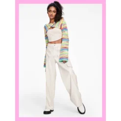 Women's High-Rise Straight Leg Faux Leather Cargo Pants - Wild Fable™ -Thredup Fashion Shop GUEST e309ebf5 4caa 4eed 91b0 138702c30585