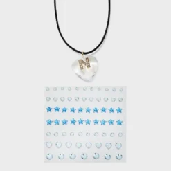 Acrylic Heart With Face Gems Pendant Necklace - Wild Fable™ Clear/Black -Thredup Fashion Shop GUEST e37fdb87 6e58 4b74 af1f beba840da892