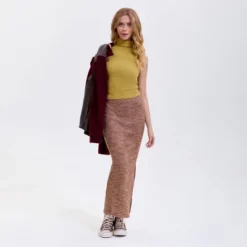 Women's Side Slit Maxi Pencil Skirt - Wild Fable™ Brown -Thredup Fashion Shop GUEST e73d6ead bead 4fe6 9f91 5118d539bf8f