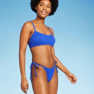 Women's Side-Tie Adjustable Coverage Bikini Bottom - Wild Fable™ 4 Women's Side-Tie Adjustable Coverage Bikini Bottom - Wild Fable™ - Image 2