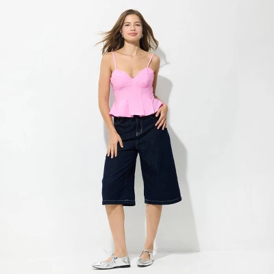 Women's Pleated Poplin Cami - Wild Fable™ 4 Women's Pleated Poplin Cami - Wild Fable™ - Image 2