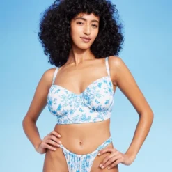 Women's Corset Longline Bikini Top - Wild Fable™ Cream -Thredup Fashion Shop GUEST ec747c36 a873 42a8 8fee f13c1d1cc059