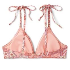 Women's Shoulder Tie Bralette Bikini Top - Wild Fable™ Peach Paisley Print -Thredup Fashion Shop GUEST ecfbea01 7625 4ba2 a3ef d205045074c2