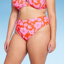 Women's High Leg Extra Cheeky Low-Rise Bikini Bottom - Wild Fable™ Orange/Pink Tropical Print 11 Women's High Leg Extra Cheeky Low-Rise Bikini Bottom - Wild Fable™ Orange/Pink Tropical Print -Thredup Fashion Shop GUEST ee681f11 e039 4acc 9ace ba724255f4a7