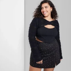 Women's Long Sleeve Party Shrug Sweater - Wild Fable™ 8 Women's Long Sleeve Party Shrug Sweater - Wild Fable™ -Thredup Fashion Shop GUEST eed2b5a4 8f25 4d2a 931e 1fdf996d63c1