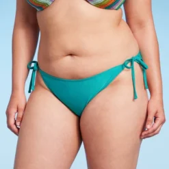 Women's Side-Tie Cheeky Bikini Bottom - Wild Fable™ Green -Thredup Fashion Shop GUEST efe6a010 1959 41ce 86f5 53ac5d7a308b