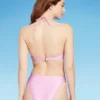 Women's Cinch-Front Halter Bandeau Bikini Top - Wild Fable™ Shiny Pink 1 Women's Cinch-Front Halter Bandeau Bikini Top - Wild Fable™ Shiny Pink -Thredup Fashion Shop GUEST f09369de ae98 4046 a929 3f94308fc793