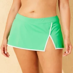 Women's Mid-Rise Side Slit Swim Skort - Wild Fable™ -Thredup Fashion Shop GUEST f4b8dc26 090c 49fb 8cc9 54402af4b1d1