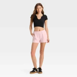 Women's French Terry Mid-Rise Lace Trim Pull-On Shorts - Wild Fable™ 5 Women's French Terry Mid-Rise Lace Trim Pull-On Shorts - Wild Fable™ -Thredup Fashion Shop GUEST f4d1a203 ddfd 48b5 8229 bdd9860c30bc