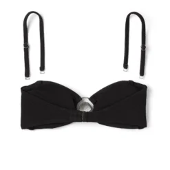 Women's Pucker Textured Center Front Shell Detail Bandeau Bikini Top - Wild Fable™ -Thredup Fashion Shop GUEST f5f03530 0184 4ef7 8fa7 536e00345545