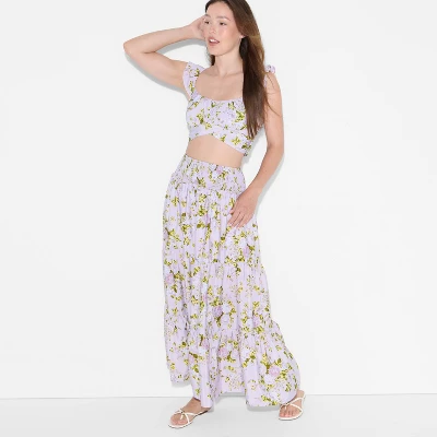 Women's Flutter Short Sleeve Scoopneck Micro Top - Wild Fable™ Mauve 5 Women's Flutter Short Sleeve Scoopneck Micro Top - Wild Fable™ Mauve - Image 3