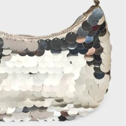 Slouchy Sequin Hobo Shoulder Handbag - Wild Fable™ Silver -Thredup Fashion Shop GUEST f90afbbe 7c79 4c08 a800 79bc0bbd0130