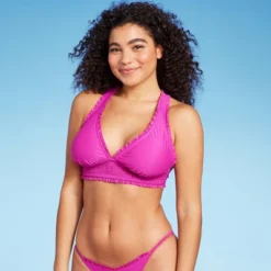 Women's Smocked Detail Longline Bikini Top - Wild Fable™ Purple 17 Women's Smocked Detail Longline Bikini Top - Wild Fable™ Purple -Thredup Fashion Shop GUEST f969933c 7766 40f2 a77c 8d3cdd10acc7