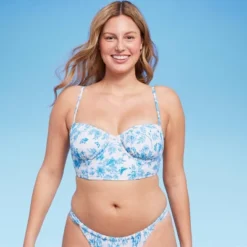 Women's Corset Longline Bikini Top - Wild Fable™ Cream -Thredup Fashion Shop GUEST fc3fb723 99f7 4e50 bae2 2bb36ca8e85b